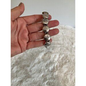 Chicos Catina stretch bracelet Silver/Gold tone One size NEW